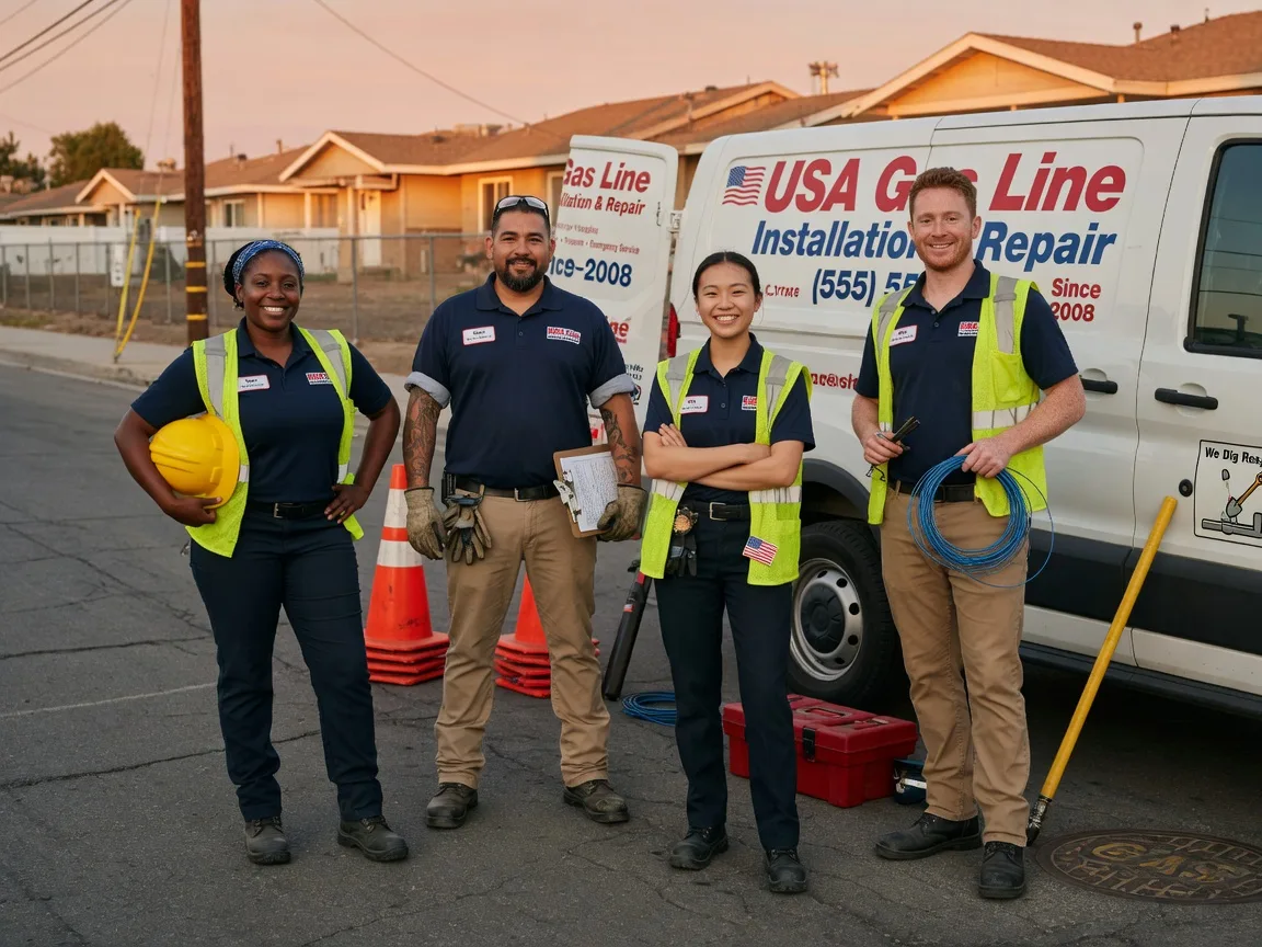 Gas Line Installation company in Placentia, CA